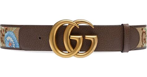 gucci embroidered belt